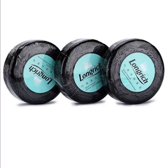Longrich Bamboo Charcoal Whitening Soap 100gX3 Bar - Picture 1 of 7
